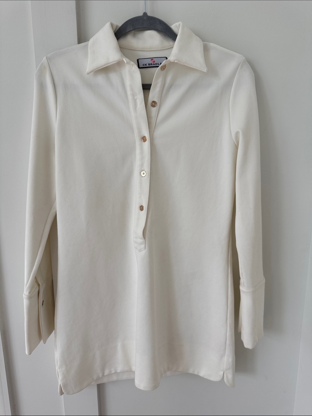 Tuckernuck CK Bradley IVY TUNIC - WHITE PONTE Size M - Picture 2 of 10
